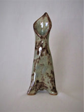 Load image into Gallery viewer, Sage/Brown 'Tripod' Vase
