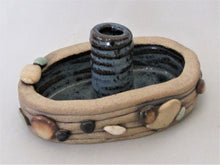 Load image into Gallery viewer, Tube has a hole in the bottom. Arrange stems in tube and fill bowl with water.
