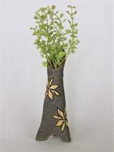 Load image into Gallery viewer, Yellow Flower 'Tripod' Vase
