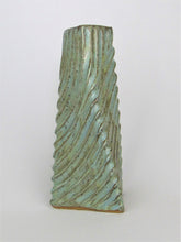 Load image into Gallery viewer, Carved 'Twisted Triangle' Vase
